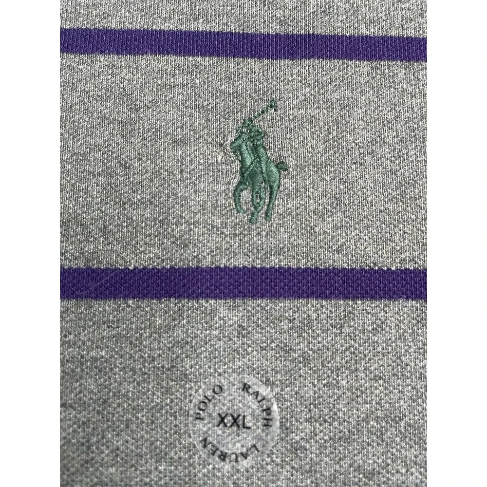 Vintage Polo Ralph Lauren Bundles Shirt Men's XXL Striped Short Sleeve NWT